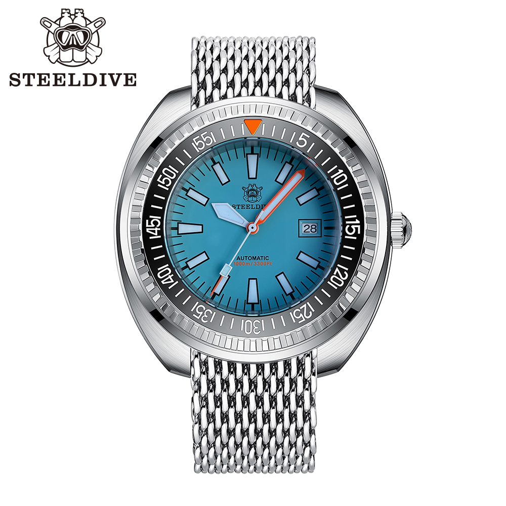 STEELDIVE Official SD1983 Ceramic Bezel Insert Sapphire Glass 1000M Japan NH35 Automatic Dive Watch