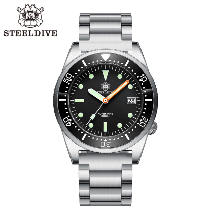 STEELDIVE Official SD1979 42mm Case Swiss Luminous Ceramic Bezel Sapphire Glass NH35 200M Waterproof Dive Watch Men