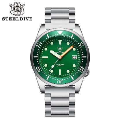 STEELDIVE Official SD1979 42mm Case Swiss Luminous Ceramic Bezel Sapphire Glass NH35 200M Waterproof Dive Watch Men