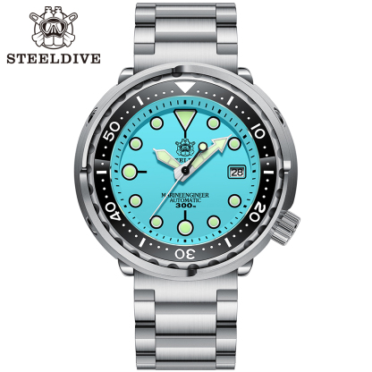 STEELDIVE Official SD1975 Claissic Design 47.5mm Case Swiss Luminous Japan NH35 Automatic Movement Mens Dive Watch