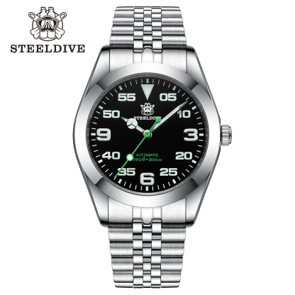 STEELDIVE Official SD1934K Limited Supply 39MM Case Sapphire Glass 200M Waterproof NH35 Automatic Dive Watch