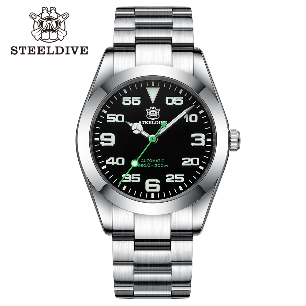 STEELDIVE Official SD1934K Limited Supply 39MM Case Sapphire Glass 200M Waterproof NH35 Automatic Dive Watch