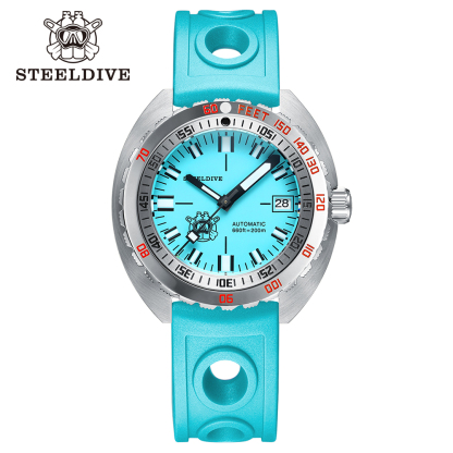 STEELDIVE Official SD1967 200M Waterproof 43mm Case Sapphire Glass NH35 Automatic Movement Mens Dive Watch