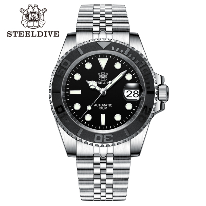 STEELDIVE Official SD1953T 300M Waterprof Japan NH35 Automatic Mens Watch