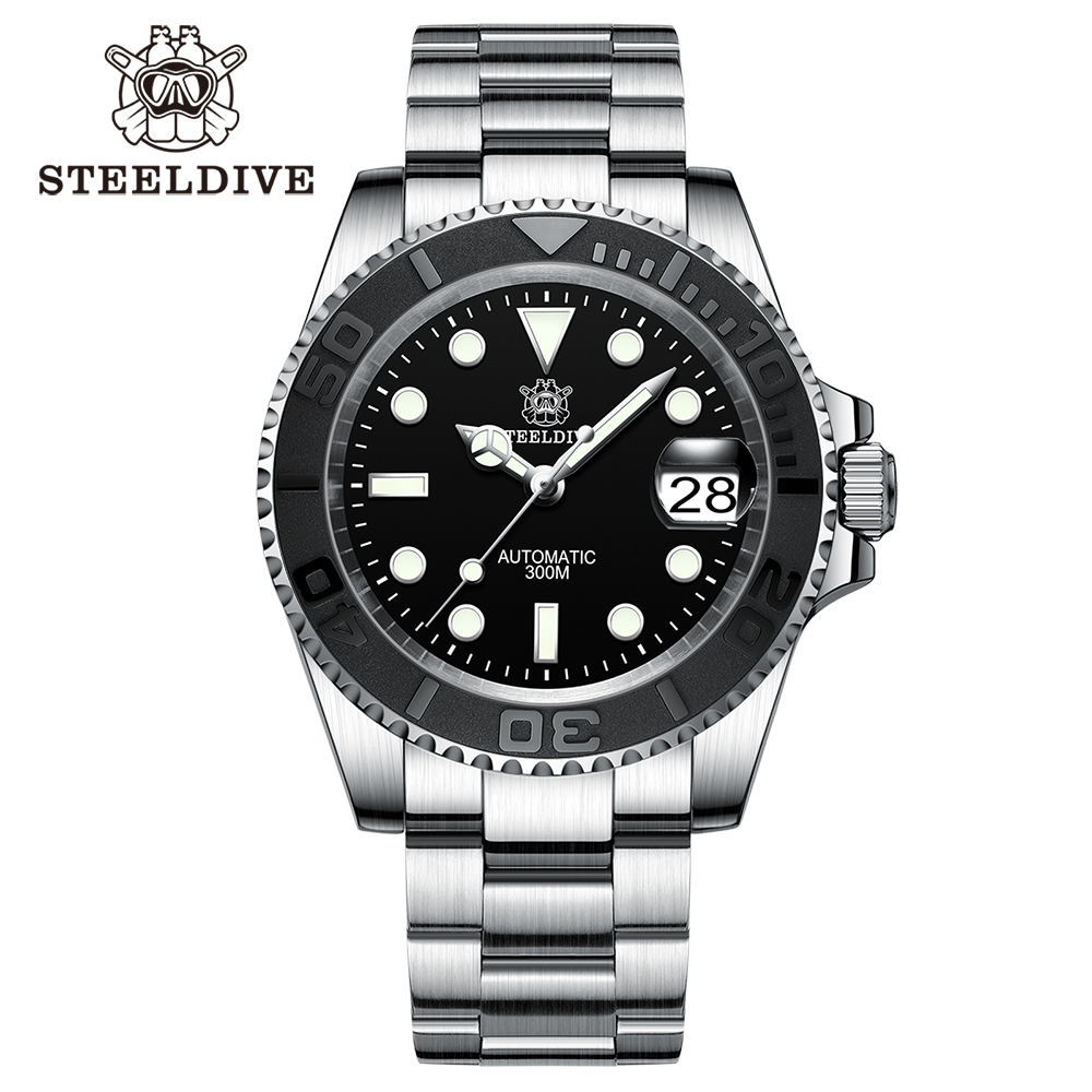 STEELDIVE Official SD1953T 300M Waterprof Japan NH35 Automatic