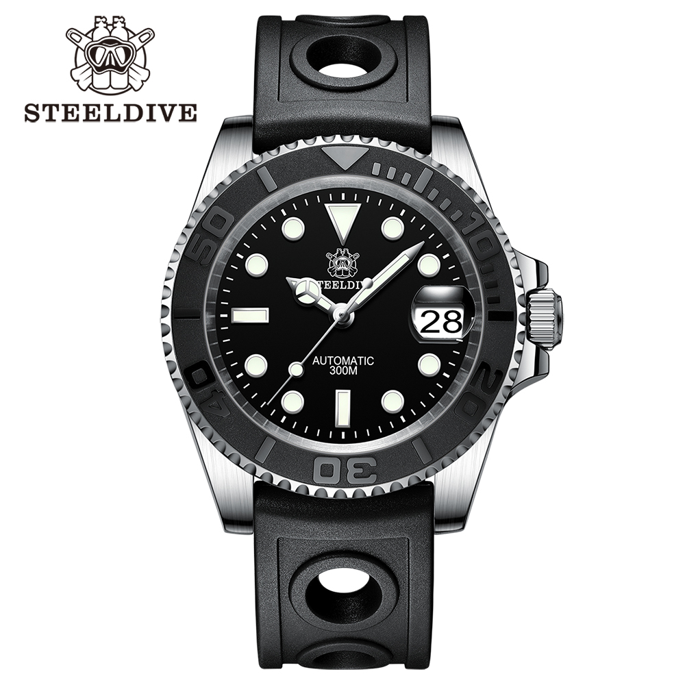 STEELDIVE Official SD1953T 300M Waterprof Japan NH35 Automatic
