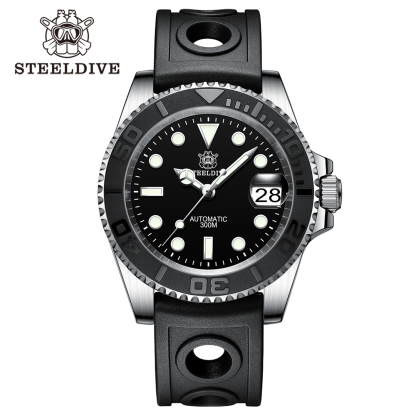 STEELDIVE Official SD1953T 300M Waterprof Japan NH35 Automatic Mens Watch