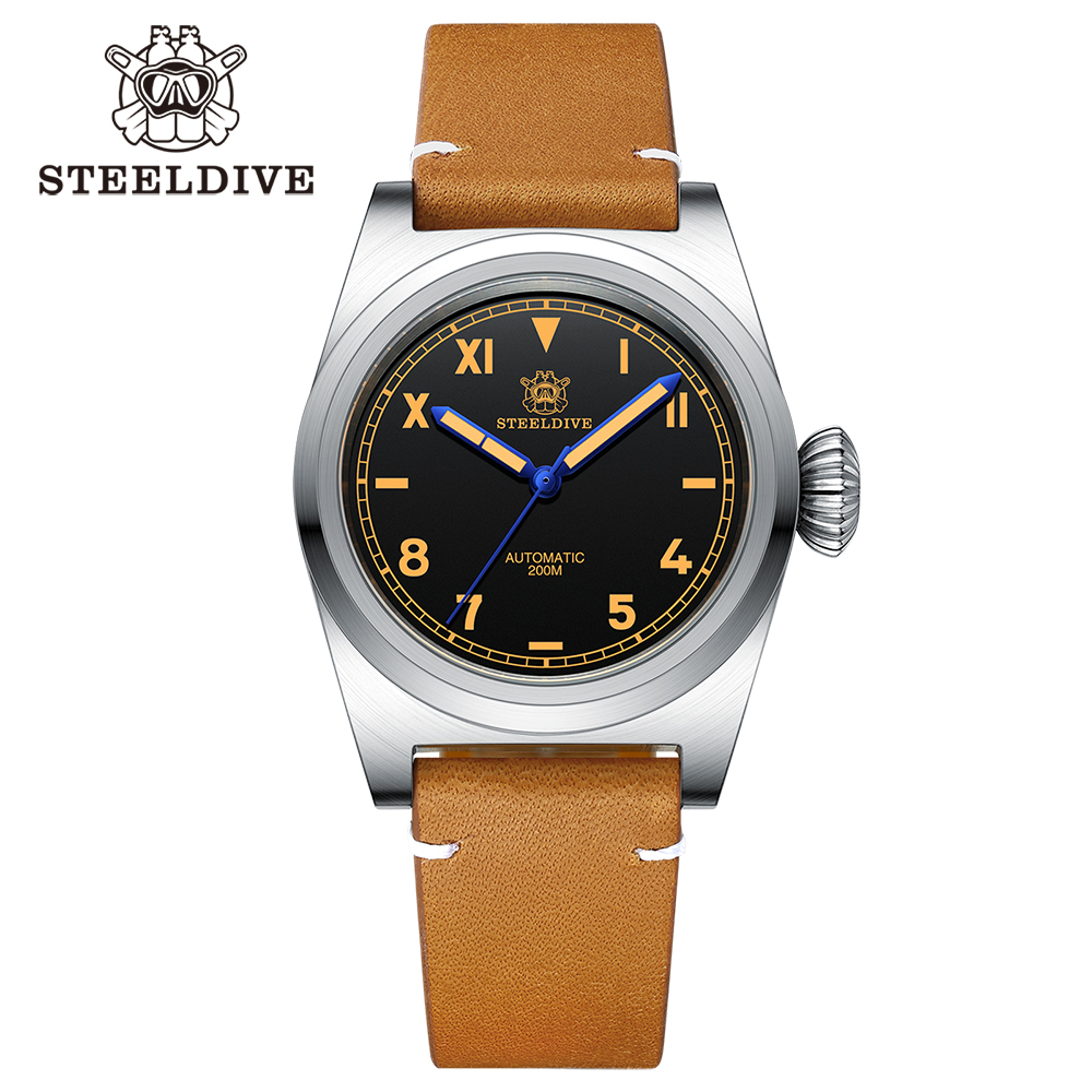 STEELDIVE Official SD1904 38MM NH35 Automatic 200M Dive Watch