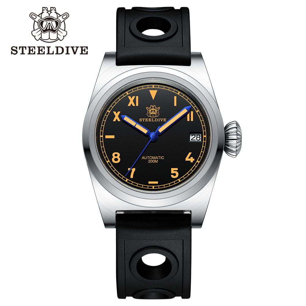 STEELDIVE Official SD1904 38MM NH35 Automatic 200M Dive Watch