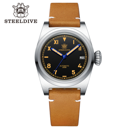 STEELDIVE Official SD1904 38MM NH35 Automatic 200M Dive Watch