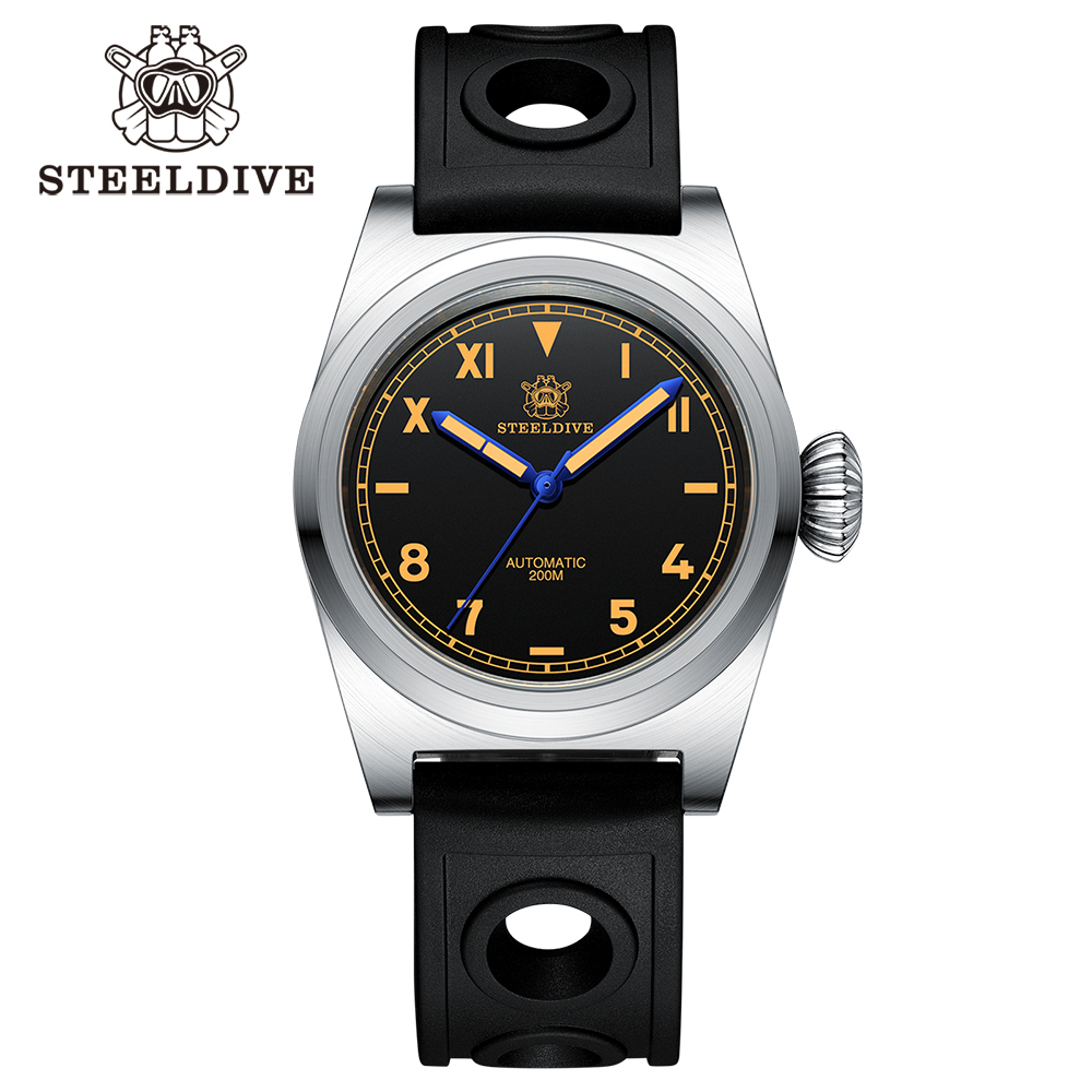 STEELDIVE Official SD1904 38MM NH35 Automatic 200M Dive Watch