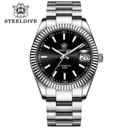 STEELDIVE Official SD1933 39MM Small Size 200M Waterproof NH35 Automatic Dive Watch