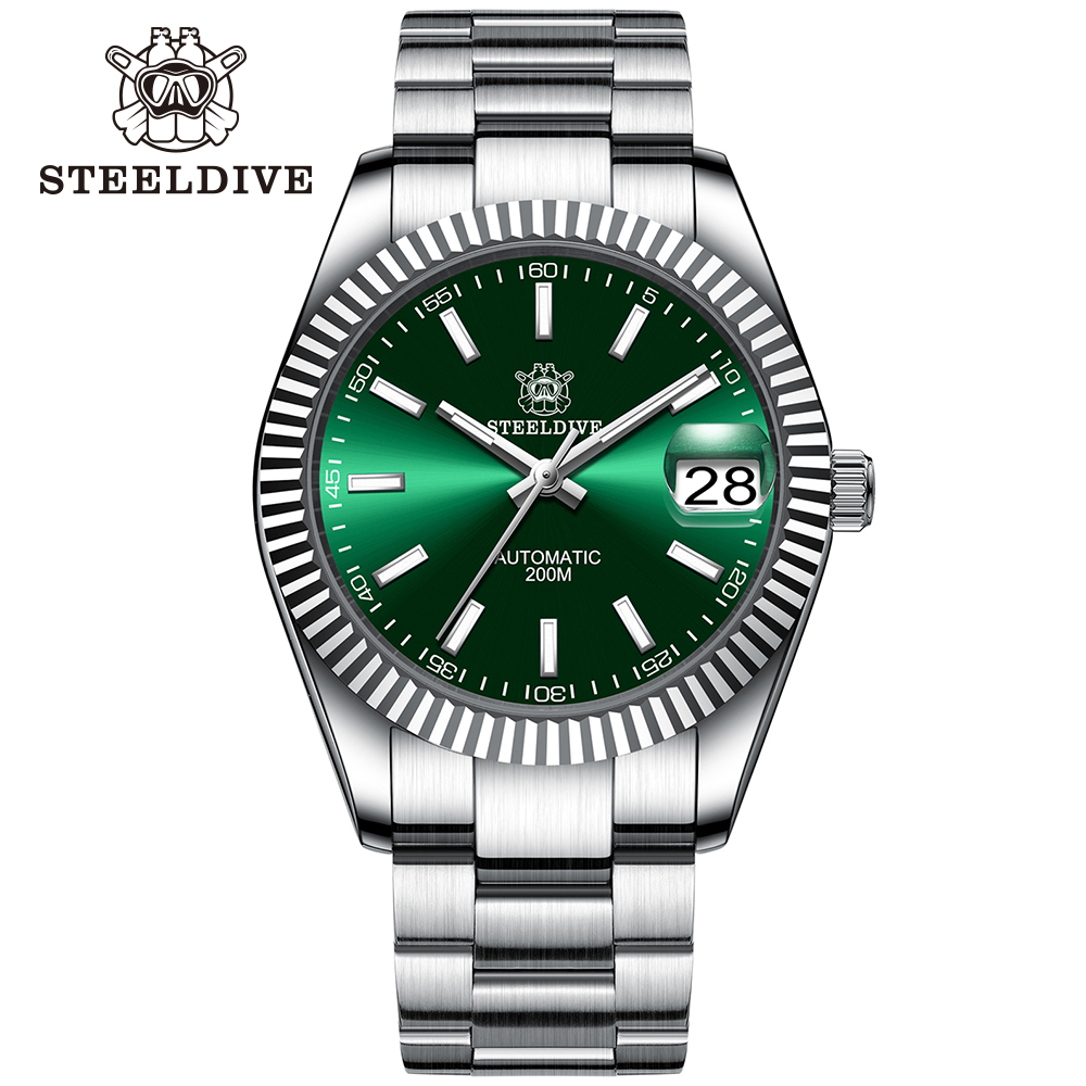 STEELDIVE Official SD1933 39MM Small Size 200M Waterproof NH35 Automatic Dive Watch