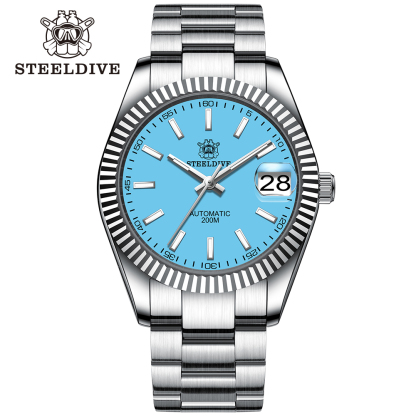 STEELDIVE Official SD1933 39MM Small Size 200M Waterproof NH35 Automatic Dive Watch