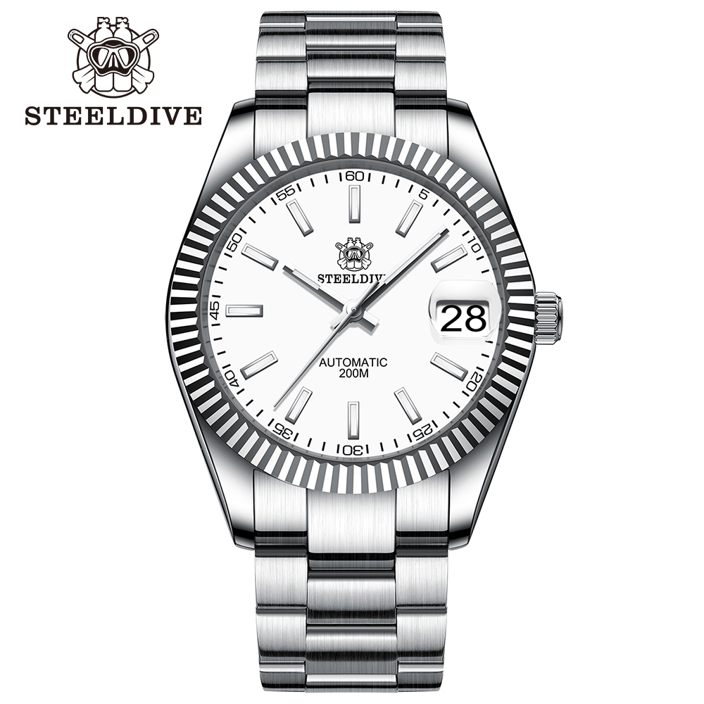 STEELDIVE Official SD1933 39MM Small Size 200M Waterproof NH35 Automatic Dive Watch