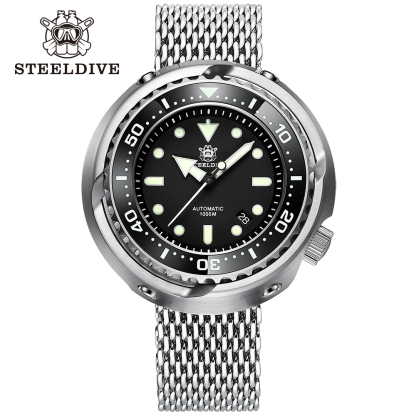STEELDIVE Official SD1978 1000M Waterproof NH35 Big Tuna Dive Watch