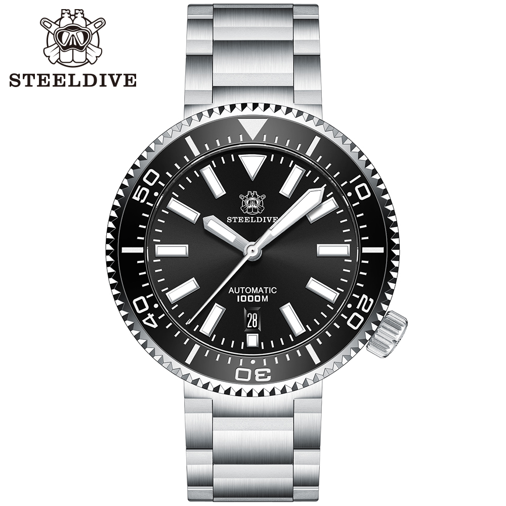 STEELDIVE Official SD1976 Ceramic Bezel Sapphire Glass 1000M Waterproof NH35 Automatic Mens Dive Watch