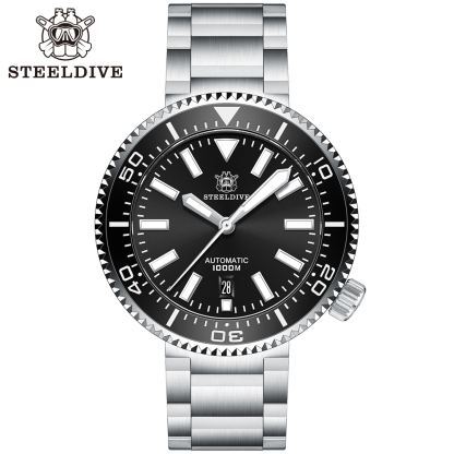 STEELDIVE Official SD1976 Ceramic Bezel Sapphire Glass 1000M Waterproof NH35 Automatic Mens Dive Watch