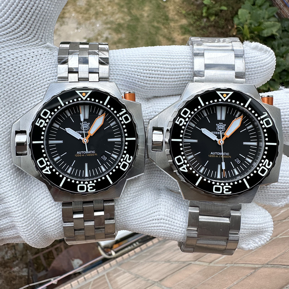 STEELDIVE Official SD1969 Proplof 56mm Case 1200m Waterproof Japanese NH35 automatic mechanical movement Mens Dive Watch