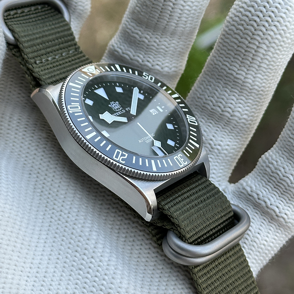 STEELDIVE Official SD1925 Dark Green New Arrival 2016 Japan NH35 Automatic Watch