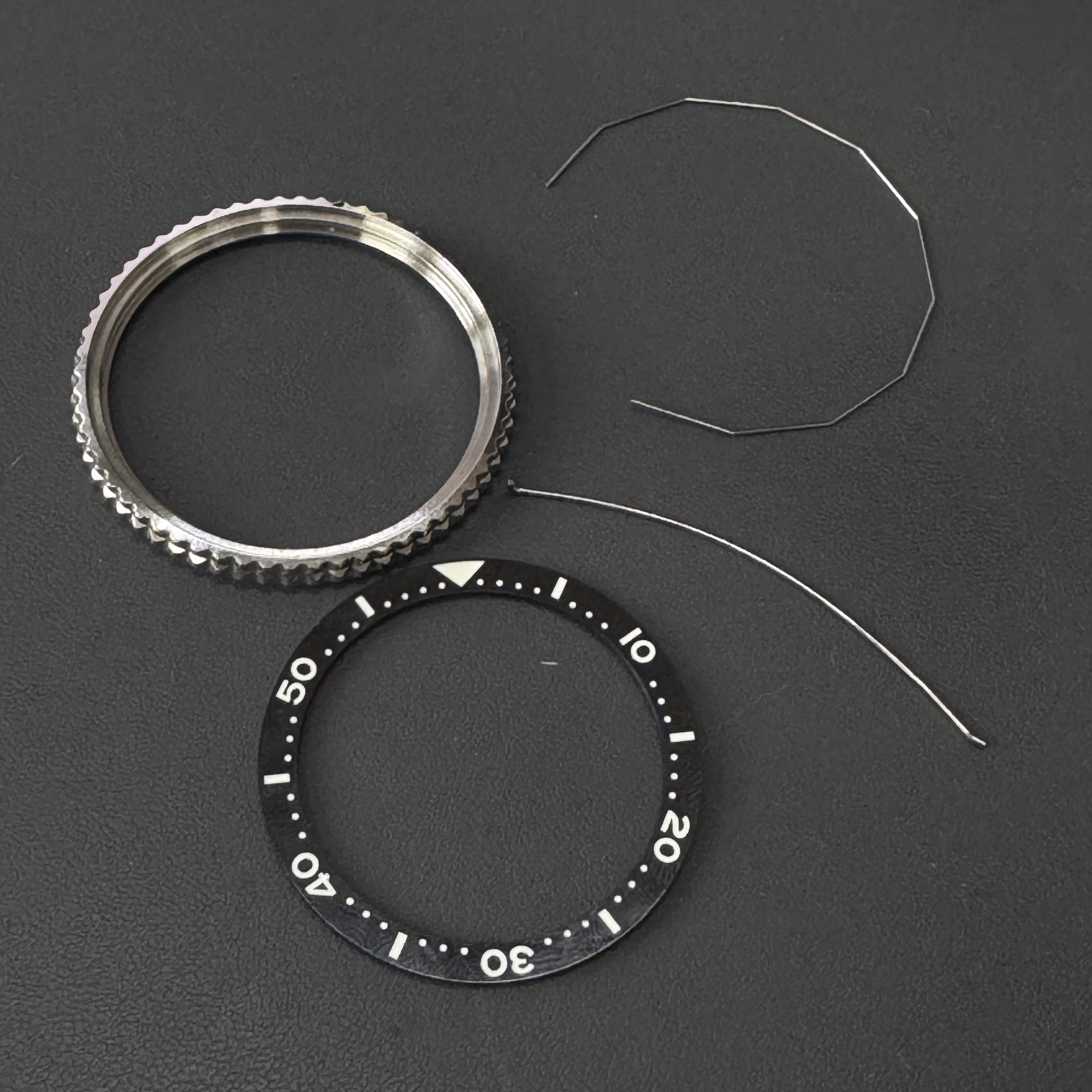 STEELDIVE Official Watch Parts Contact Before Order -SD1973 Bezel and Black Ceramic Bezel Insert