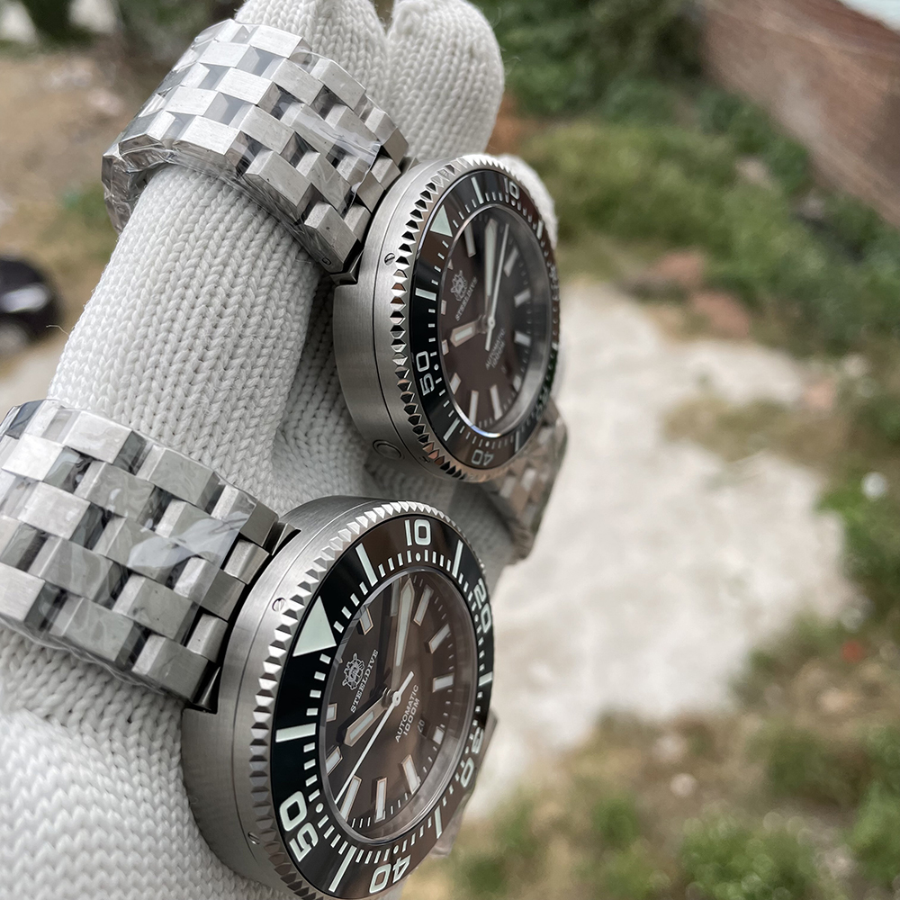 STEELDIVE Official SD1976P 48MM One-Piece 1000M Waterproof NH35 Automatic Mens Dive Watch 