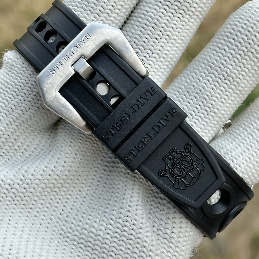 STEELDIVE Offiical SD1957L NH35 Blue Luminous Sea Ghost Watch 300m Waterproof