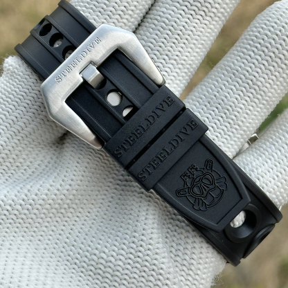 STEELDIVE Offiical SD1957L NH35 Blue Luminous Sea Ghost Watch 300m Waterproof