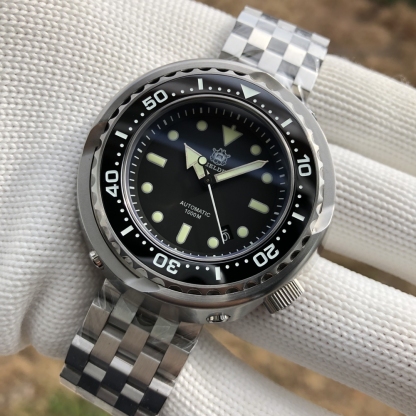 STEELDIVE Official SD1978 1000M Waterproof NH35 Big Tuna Dive Watch