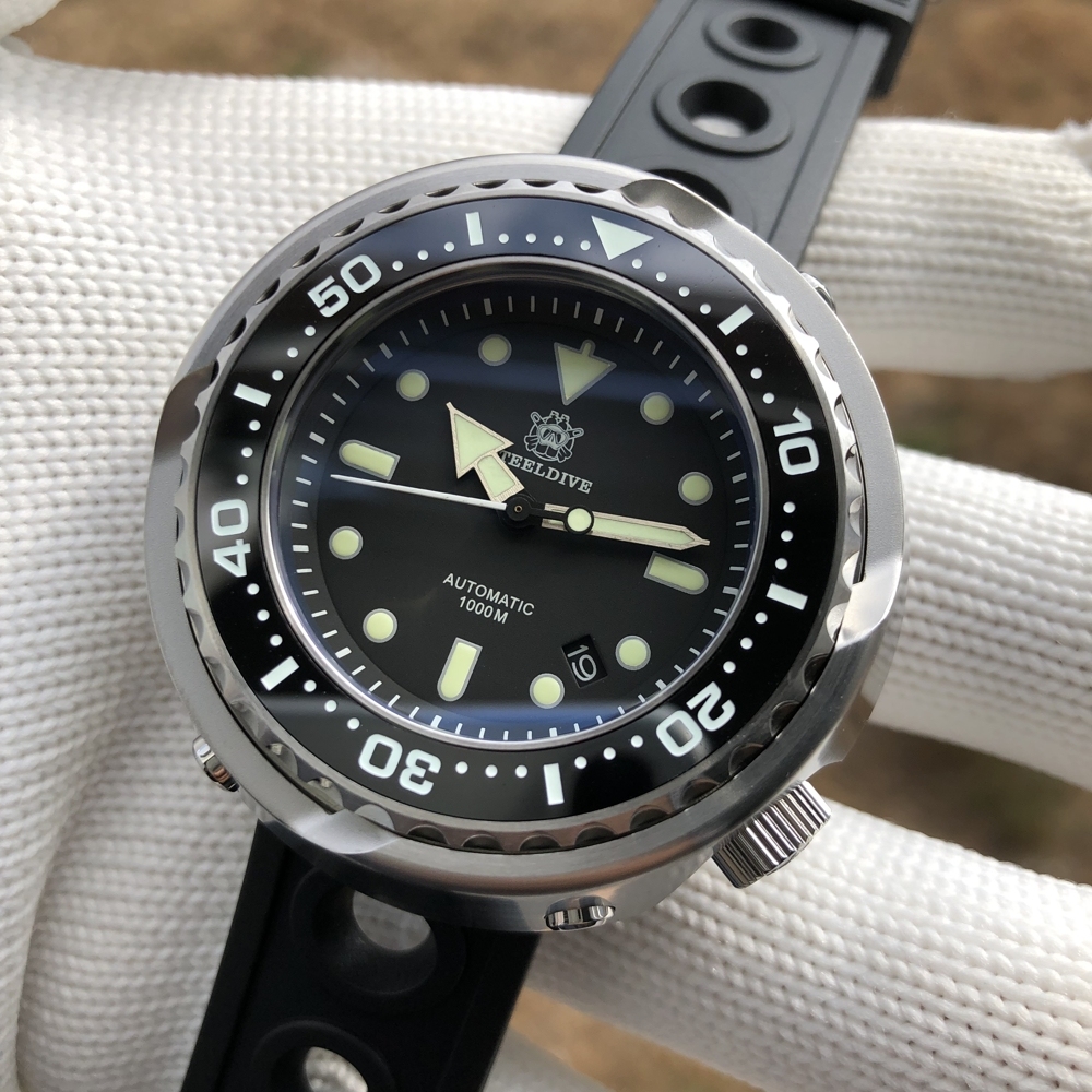 STEELDIVE Official SD1978 1000M Waterproof NH35 Big Tuna Dive Watch