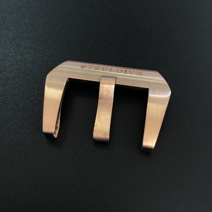 STEELDIVE Official SD2201S 20mm 22mm 24mm Solid Bronze Buckle Only with Logo