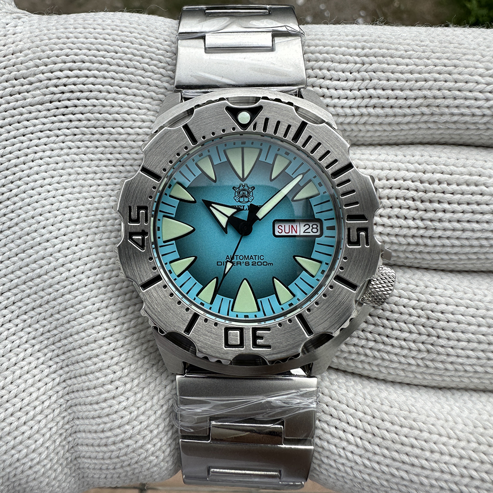 STEELDIVE Official SD1984 High Quality 200M Waterproof NH36 Day Function Sapphire Glass Mens Dive Watch