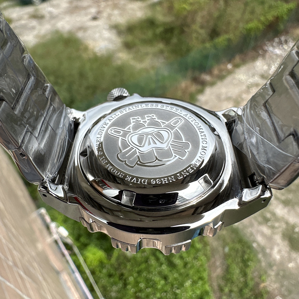 STEELDIVE Official SD1984 High Quality 200M Waterproof NH36 Day Function Sapphire Glass Mens Dive Watch