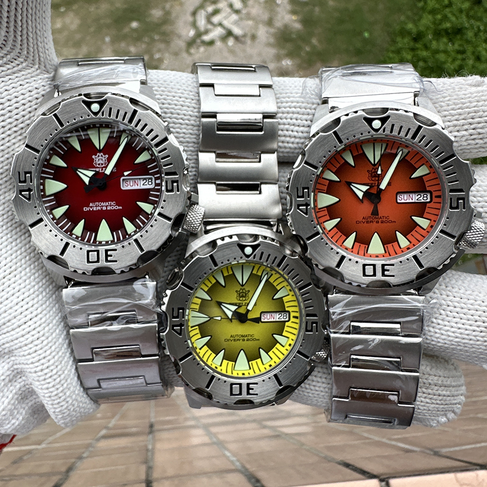 STEELDIVE Official SD1984 High Quality 200M Waterproof NH36 Day Function Sapphire Glass Mens Dive Watch