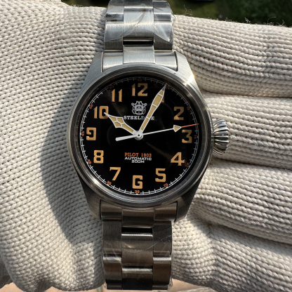 STEELDIVE Official SD1928V Swiss Luminous 39MM NH35 Automatic Movement Dive Watch for Men