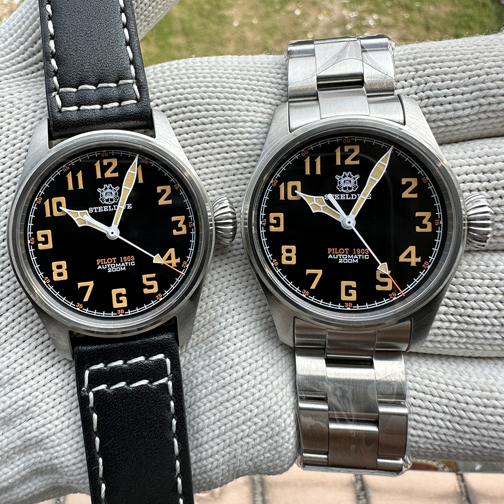 STEELDIVE Official SD1928V Swiss Luminous 39MM NH35 Automatic Movement Dive Watch for Men