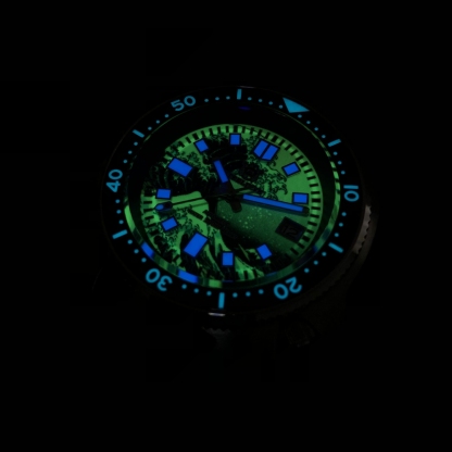 STEELDIVE Official SD1970J Kanagawa Dial Super Luminous NH35 Autoamtic 200M Dive Watch for Men