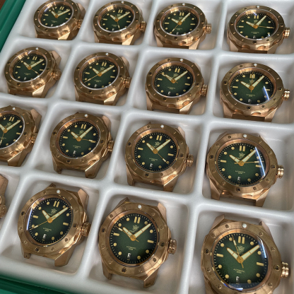 STEELDIVE Official SD1960S 500M Waterproof Bronze Dive Watch