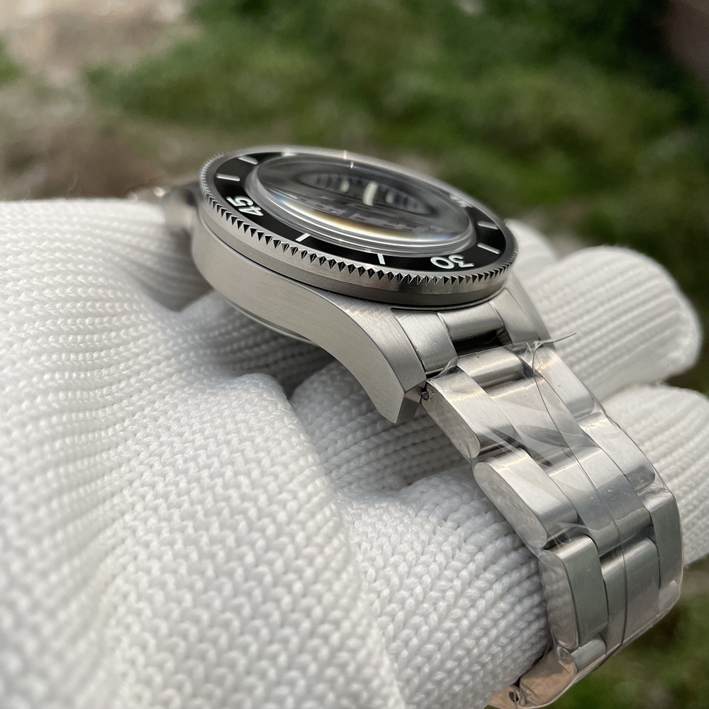 STEELDIVE Official SD1952 Date Function Black Dial 300M Waterproof NH35 Automatic Fifty Fathoms Dive Watch