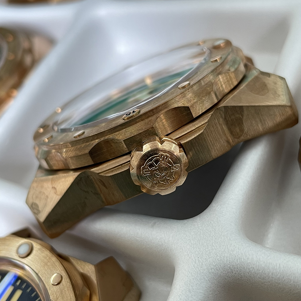 STEELDIVE Official SD1960S 500M Waterproof Bronze Dive Watch