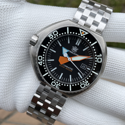 STEELDIVE Official SD1985 Swiss BGW9 Blue Luminous 1200M Waterproof NH35 Automatic Mens Dive Watch