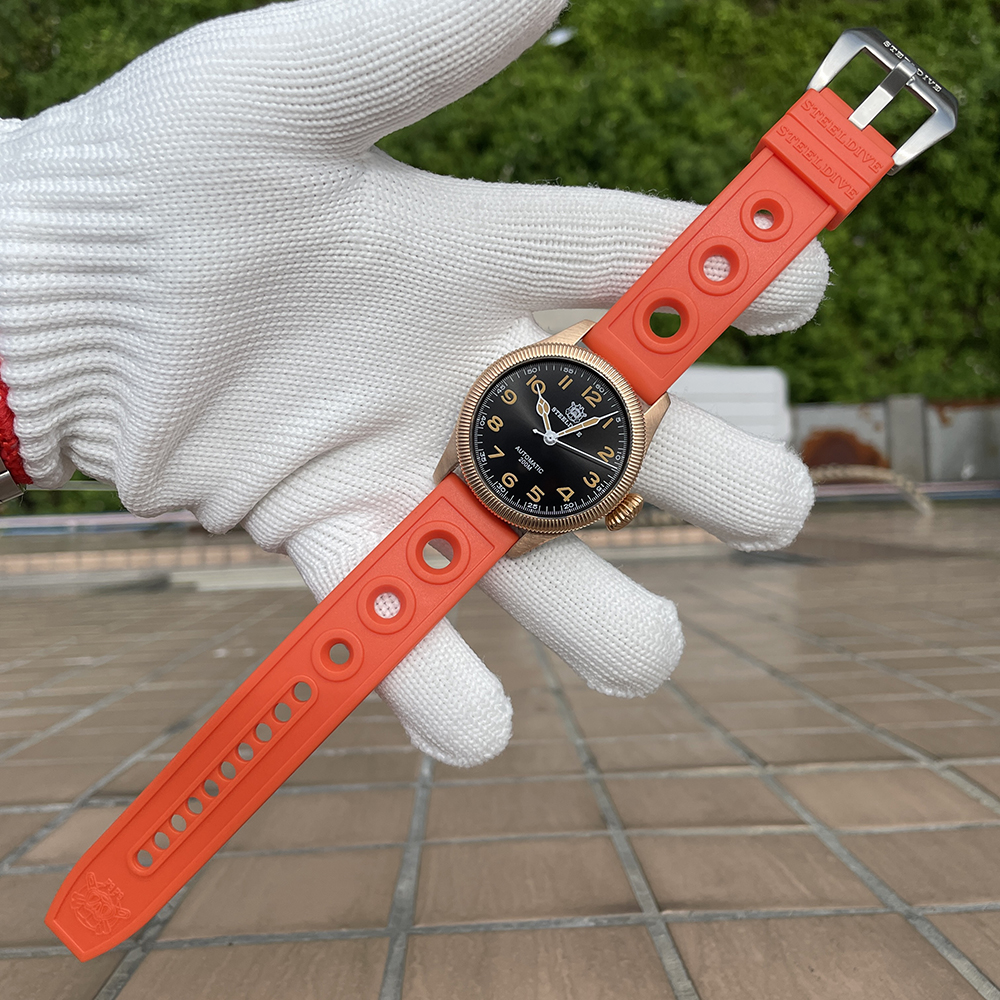STEELDIVE Official SD1906S Simple Design NH35 Bronze Dive Watch