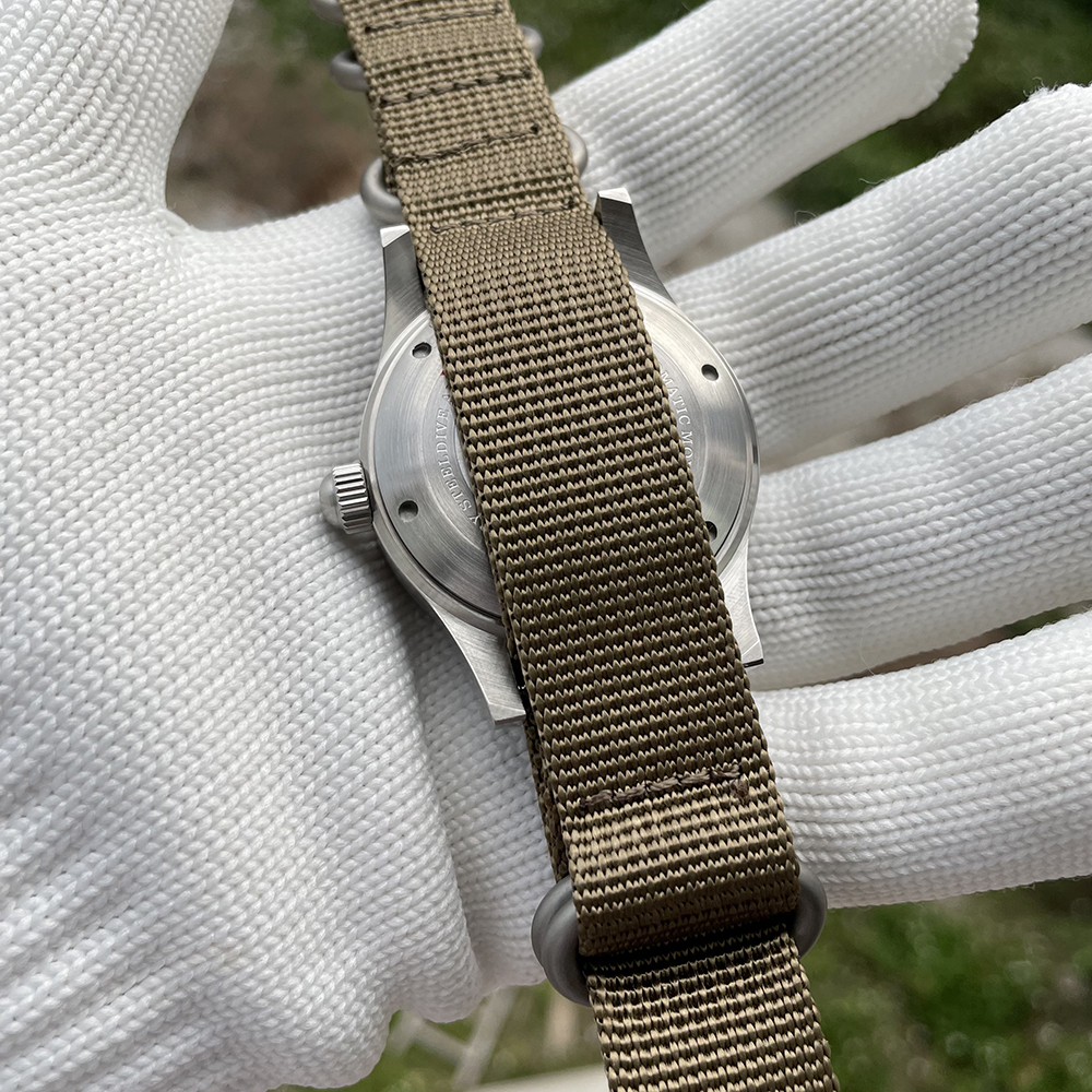 STEELDIVE Official SD1952 Date Function Black Dial 300M Waterproof NH35 Automatic Fifty Fathoms Dive Watch