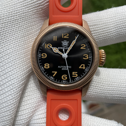 STEELDIVE Official SD1906S Simple Design NH35 Bronze Dive Watch