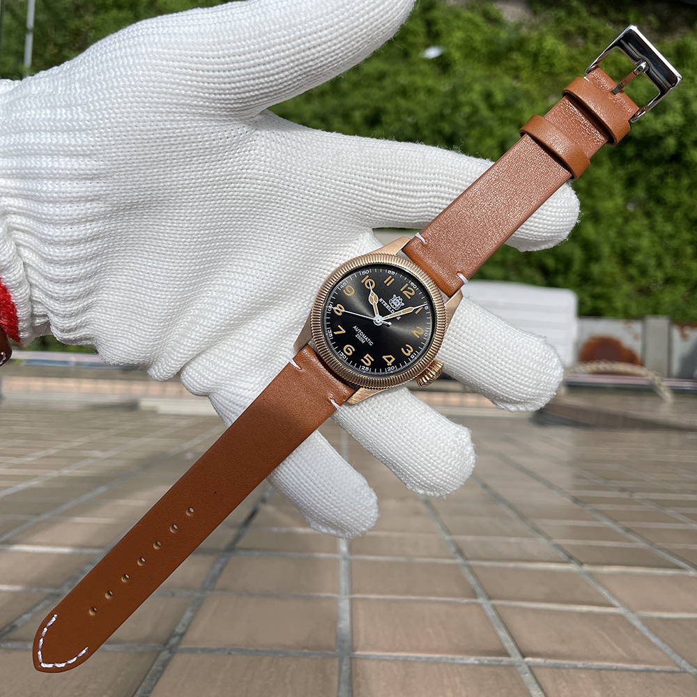 STEELDIVE Official SD1906S Simple Design NH35 Bronze Dive Watch