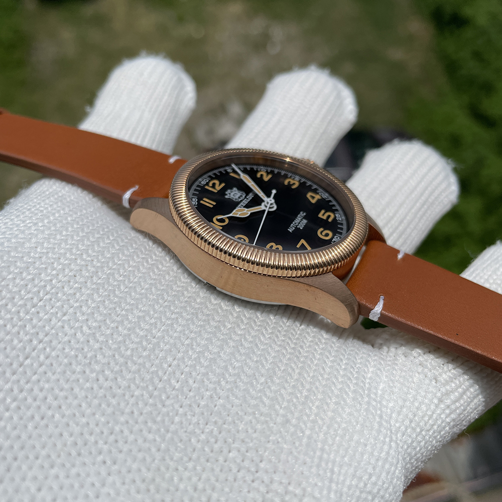 STEELDIVE Official SD1906S Simple Design NH35 Bronze Dive Watch
