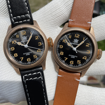 STEELDIVE Official SD1906S Simple Design NH35 Bronze Dive Watch