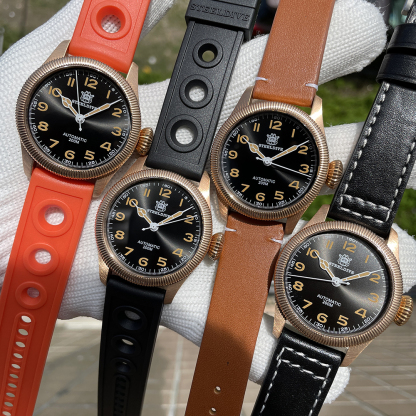 STEELDIVE Official SD1906S Simple Design NH35 Bronze Dive Watch