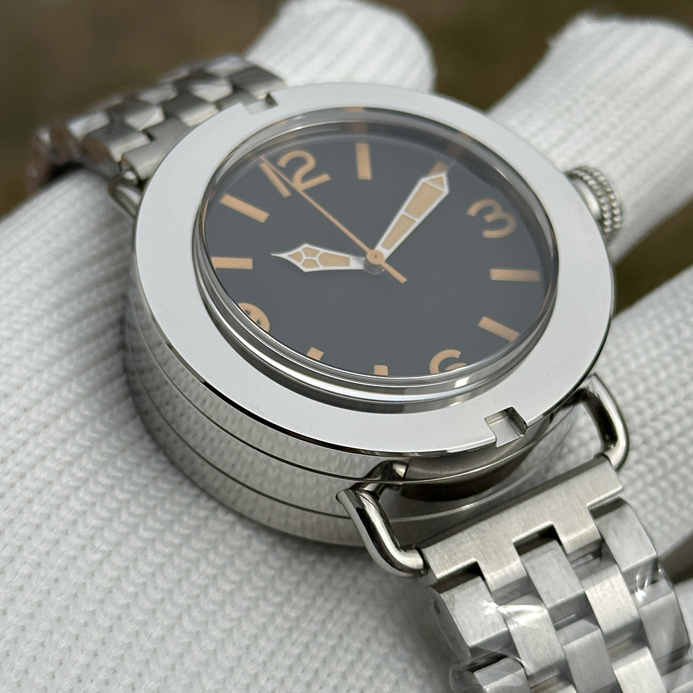 STEELDIVE Official SD1912 No Logo Version 47MM Polished Case 3000M Waterproof NH35 Automatic Mens Sports Watch