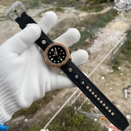 STEELDIVE Official SD1973S 41.2MM Bronze Case Bronze Bezel 200M Waterproof NH35 Automatic Movement Mens Dive Watch